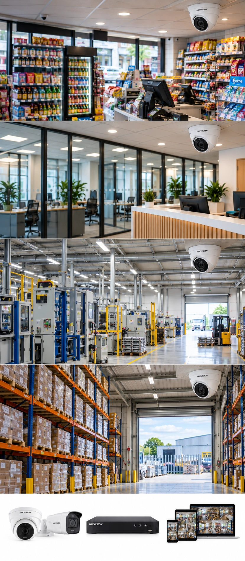 Commercial CCTV in business premises
