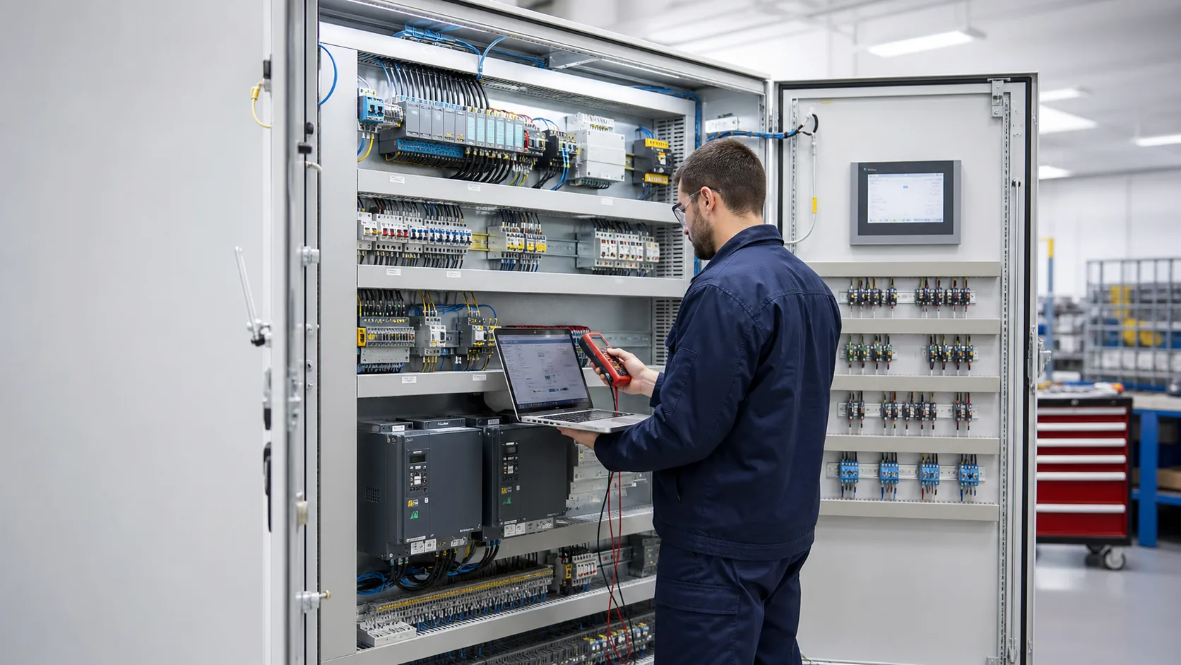 Custom industrial control panel
