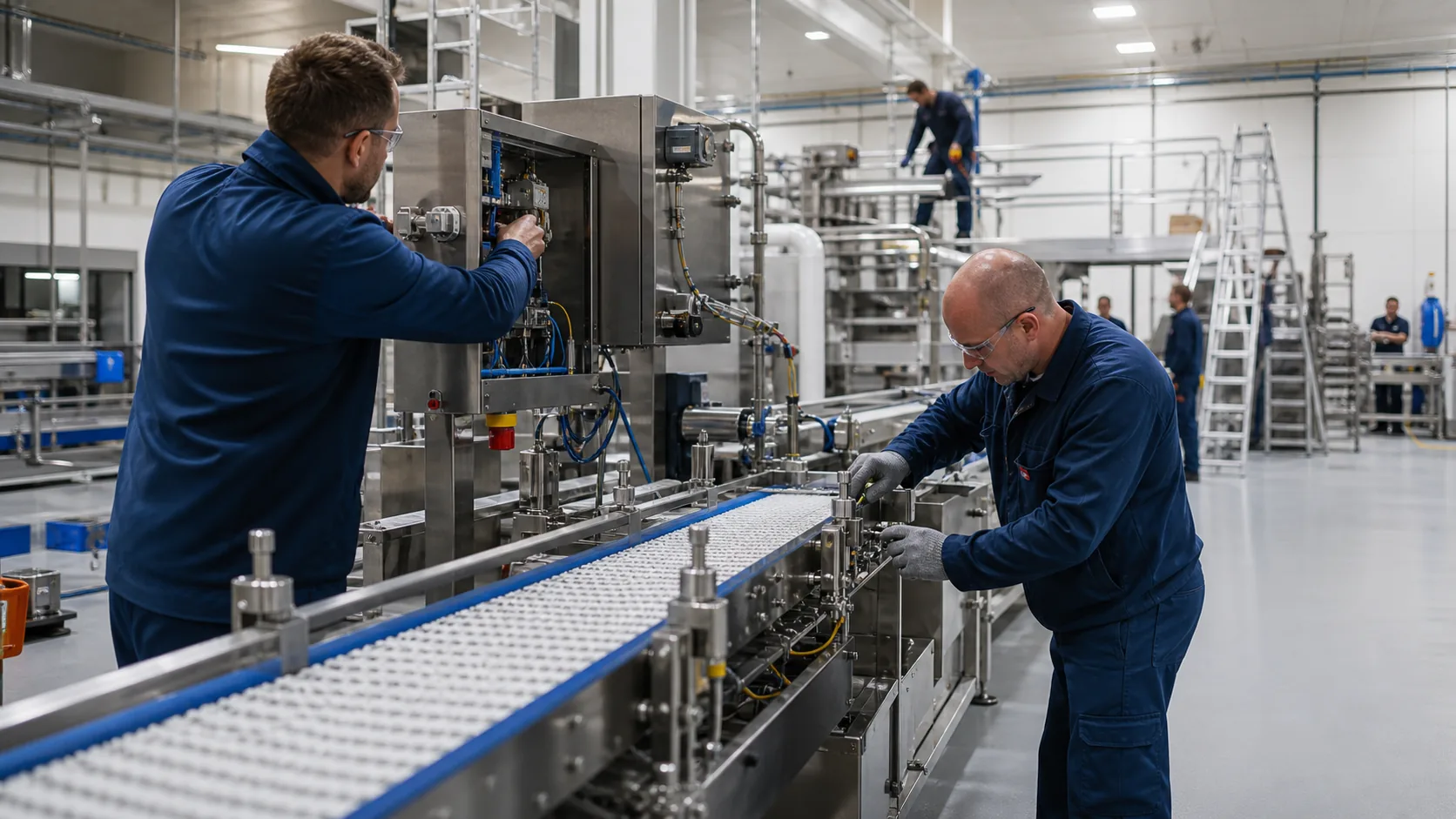 Production line installation project
